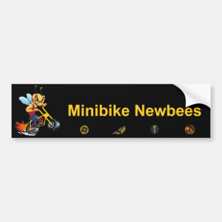 Minibike Newbee Bumpersticker