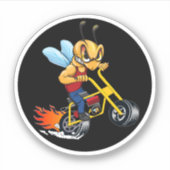 Minibike Newbee Pull Start Sticker (Voorkant)