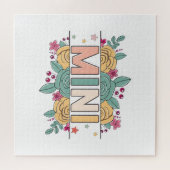 minibloem legpuzzel (Horizontaal)