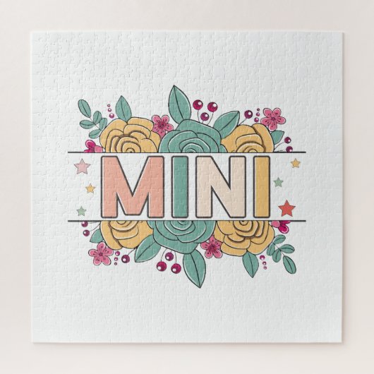 minibloem legpuzzel (Verticaal)