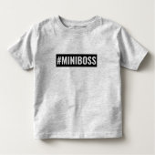 #MINIBOSS KINDER SHIRTS (Voorkant)