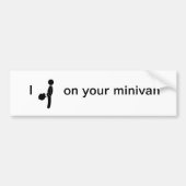 Minibussticker Bumpersticker (Voorkant)
