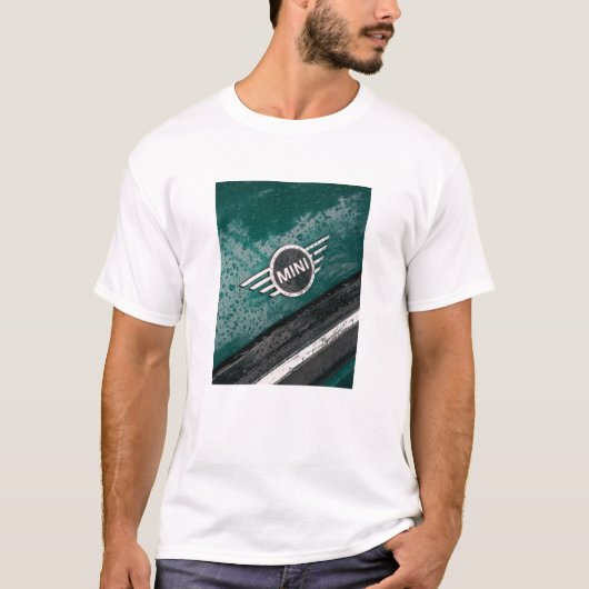 Minicar liefhebber mini-cooper liefhebber auto lie t-shirt (Voorkant)