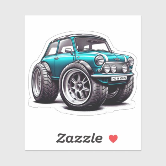 Minicar Sticker (Vel)