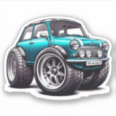 Minicar Sticker (Voorkant)