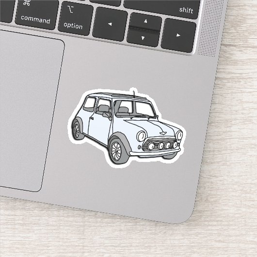 Minicar Sticker (Detail)