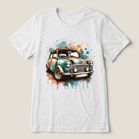 Minicar Tri-Blend Shirt (Design voorkant)