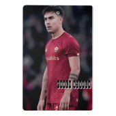 Minicarpeta de paulo dybala mini klembord (Achterkant)
