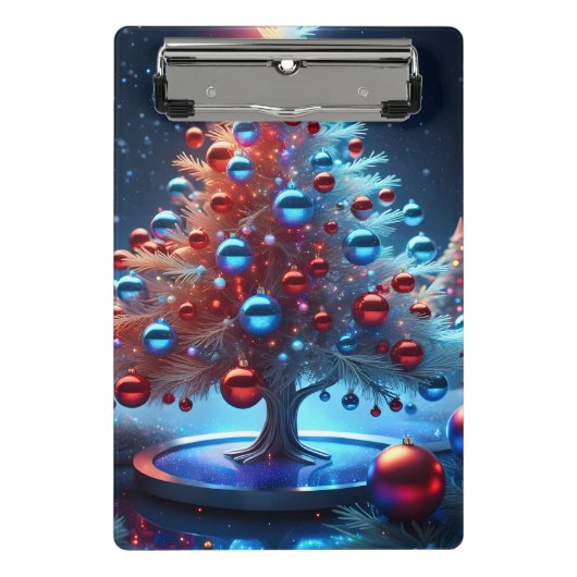 Minicarpeta de pinza navidad 1 - 002 mini klembord (Voorkant)