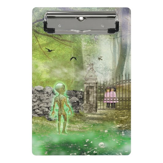 Minicarpeta De Pinza The Silent Man Mini Klembord (Voorkant)