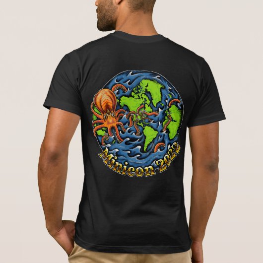 Minicon Unisex T-shirt (Achterkant)