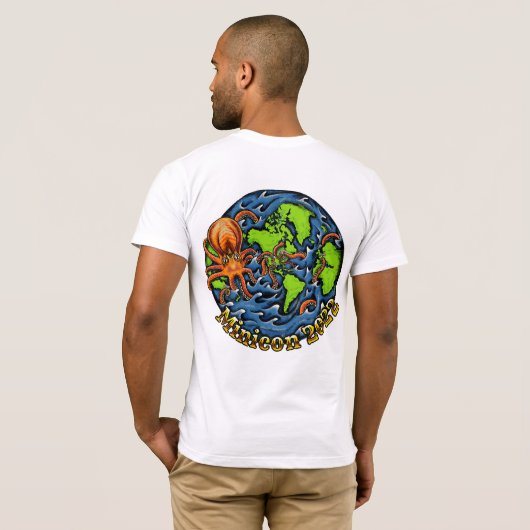 Minicon Unisex T-shirt (Achterkant volledig)