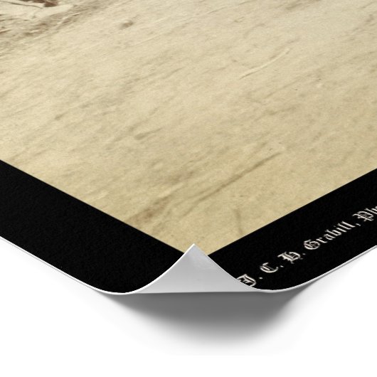 Miniconjou Indian Tipi Camp SD 1891 Poster (Hoek)