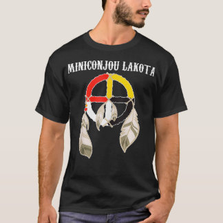 Miniconjou Lakota Sioux South Dakota Medicine Waar T-shirt