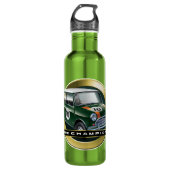 MiniCooper S green Waterfles (Voorkant)