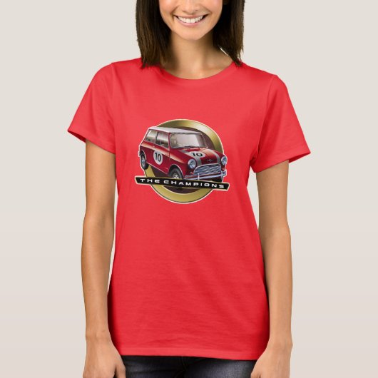 MiniCooper S red T-shirt (Voorkant)