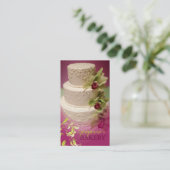 minieme taartrondjes + cymbidium visitekaartje (Staand voorkant)