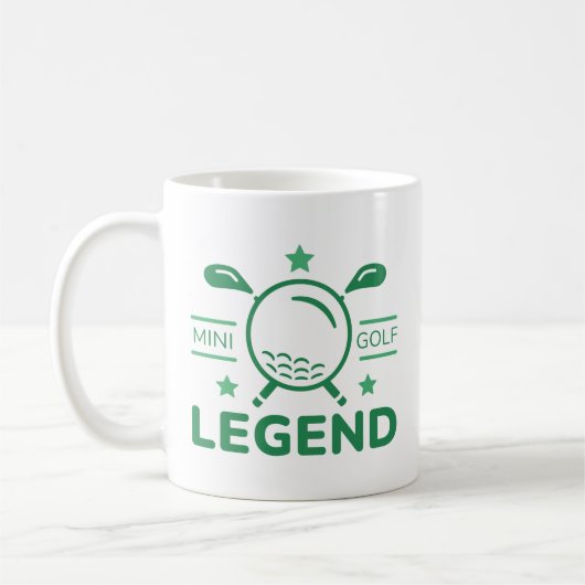 Minigolf Legend Koffiemok (Links)