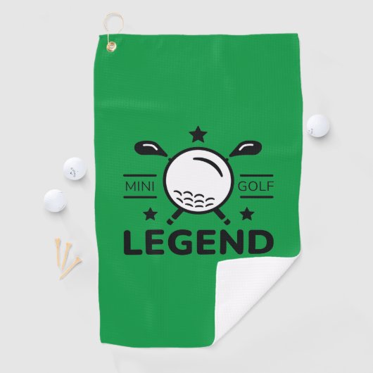 Minigolf Legende Golfhanddoek (Insitu)
