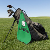 Minigolf Legende Golfhanddoek (Groen)