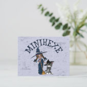 Minihexe Briefkaart (Staand voorkant)