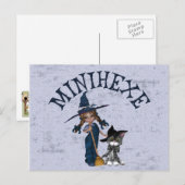 Minihexe Briefkaart (Voorkant / Achterkant)