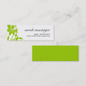  minikaarten voor mobiele ventilatoren contactkaartje (Voorkant / Achterkant)