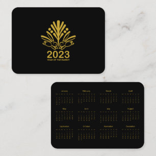 minikalender 2023 visitekaartje