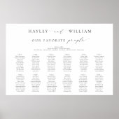 Minimaal 12 Posters voor tafelzitplaatsen (Voorkant)