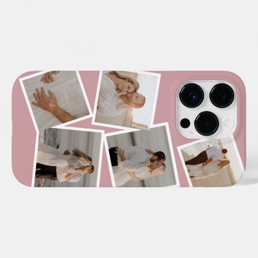Minimaal 14 Hoesje fotocollage Iphone (Achterkant (horizontaal))