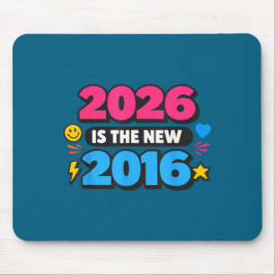 Minimaal 2026 Nieuw 2016 Internet Nostalgie Muismat