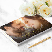 Minimaal 2 foto bruiloft gastenboek