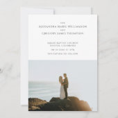 Minimaal 2 foto Sla de datum uitnodiging Kaart op (Achterkant)