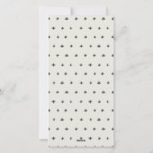 Minimaal 2 foto's van Rust Red Grateful & Blessed Feestdagenkaart (Achterkant)