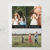 Minimaal 3 foto zwart aankondiging (Voorkant)