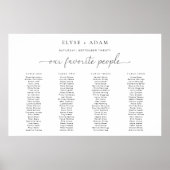 Minimaal 4 Poster voor tafelbanketbakken (Voorkant)