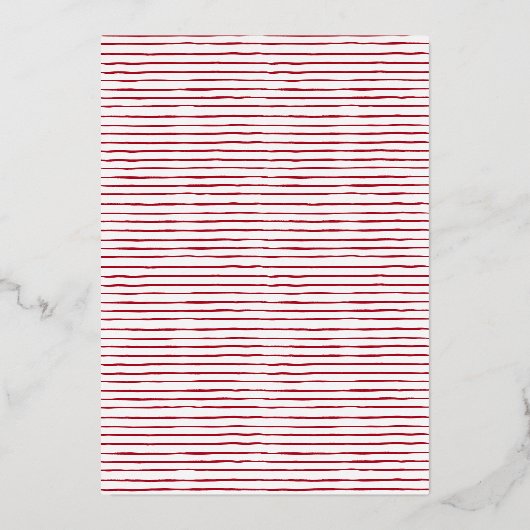 Minimaal 7 Fotocollage Script Vrolijk Kerstfeest Folie Feestdagenkaart (Achterkant)