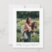 Minimaal aangepast als mijn dienstmeisje van het e notitiekaartje (Voorkant)