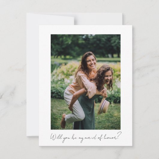 Minimaal aangepast als mijn dienstmeisje van het e notitiekaartje (Voorkant)