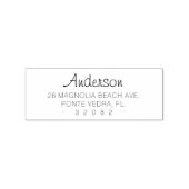 Minimaal aangepast retouradres 04. Rubberstempel (Afrduk)