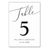 Minimaal aantal bruiloft kaart (Voorkant)