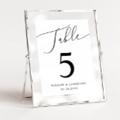 Minimaal aantal bruiloft kaart