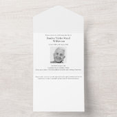 Minimaal aantal foto's om herinneringen vast te le all in one uitnodiging (Binnen)