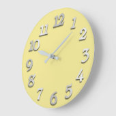 Minimaal aantal grijze kanariegeel pasta grote klok (Hoek)