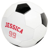 Minimaal aantal meisjesroze roze roze roze voetbal (Drie kwart)