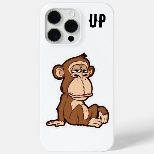 Minimaal Aapje – esthetische kopers Phone Cove Case-Mate iPhone Case (Achterkant)