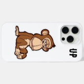 Minimaal Aapje – esthetische kopers Phone Cove Case-Mate iPhone Case (Achterkant (horizontaal))