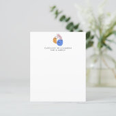 Minimaal Abstract-facetraject Art-bedrijfspapier (Staand voorkant)