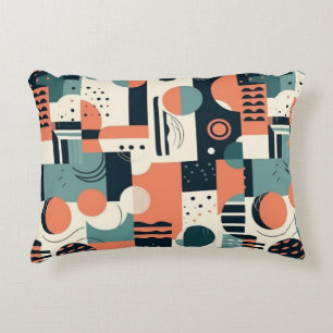 Minimaal Abstract naadloos patroon - geometrisch ( Accent Kussen