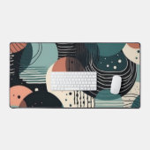 Minimaal Abstract Naadloos Patroon - Geometrisch ( Bureaumat (Keyboard & Muis)